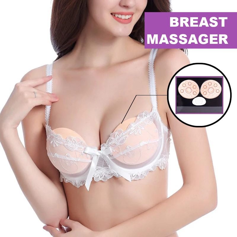 

Anti-Chest Sagging Device Relieve Breasts Chest Enlargement Electric Breast Massage Bra Enhancer Massager ge Therapy Tool