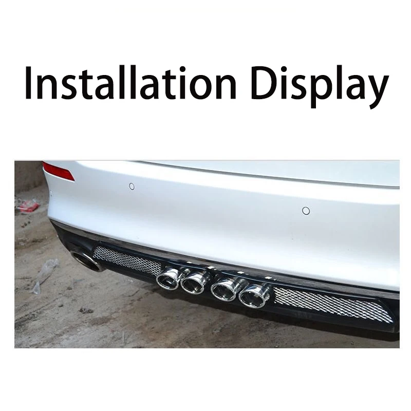 For Nissan X-TRAIL Qashqai Murano Terra Navara TEANA Sylphy Patrol Exhaust pipe decoration Car tail decoration accessories - view 6