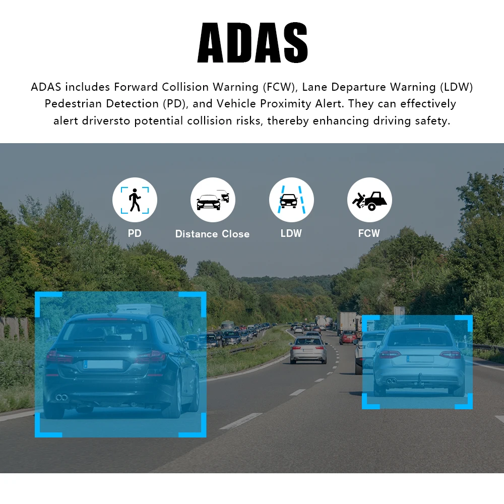 Professional  8CH AHD 1080P Mobile DVR AI System with ADAS DMS BSD for Truck Bus Commercial Fleet Management OEM Factory