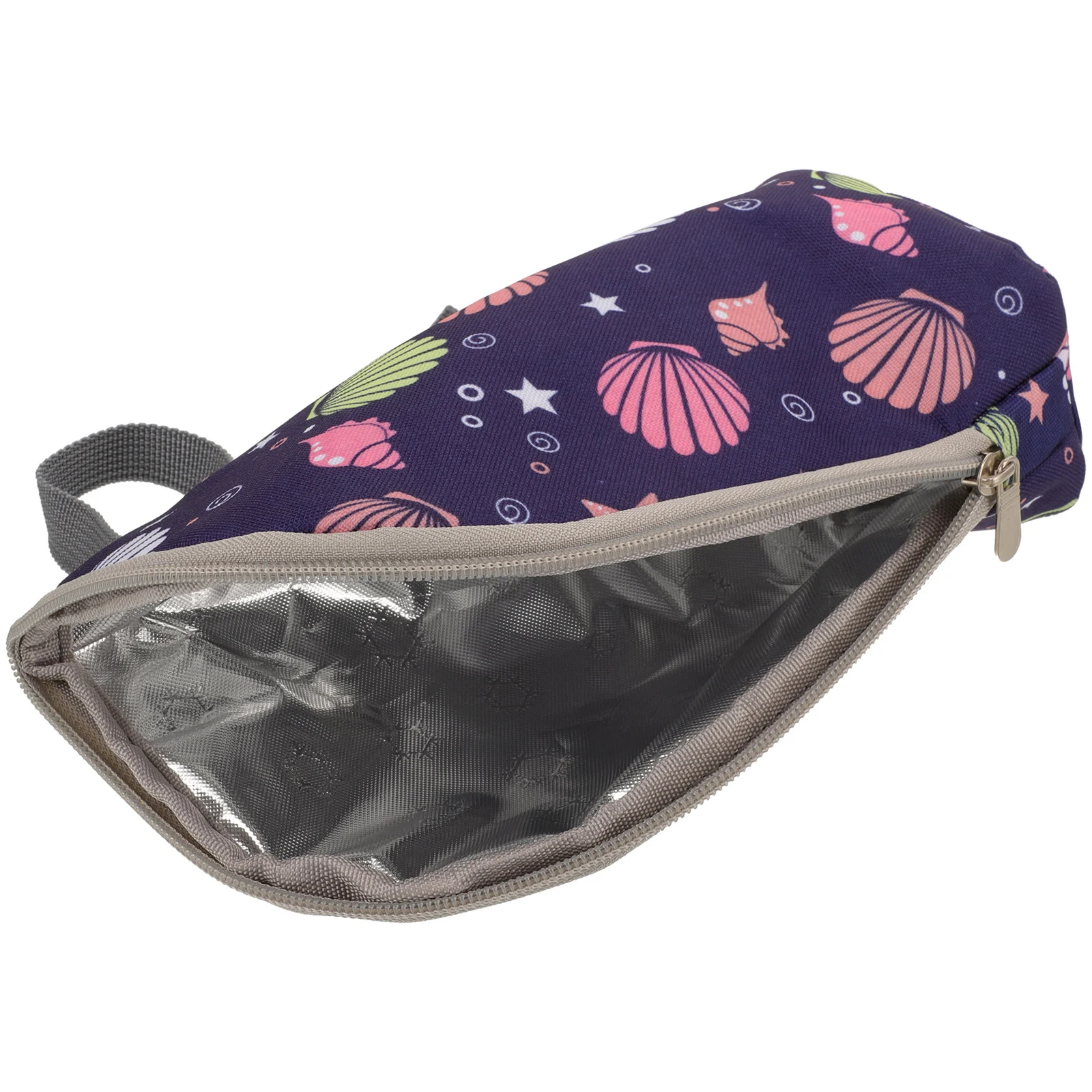 

Insulated Baby Bottle Bag Winter Portable Milk Case Oxford Cloth Purple Shell Lightweight For Bottles Beverages