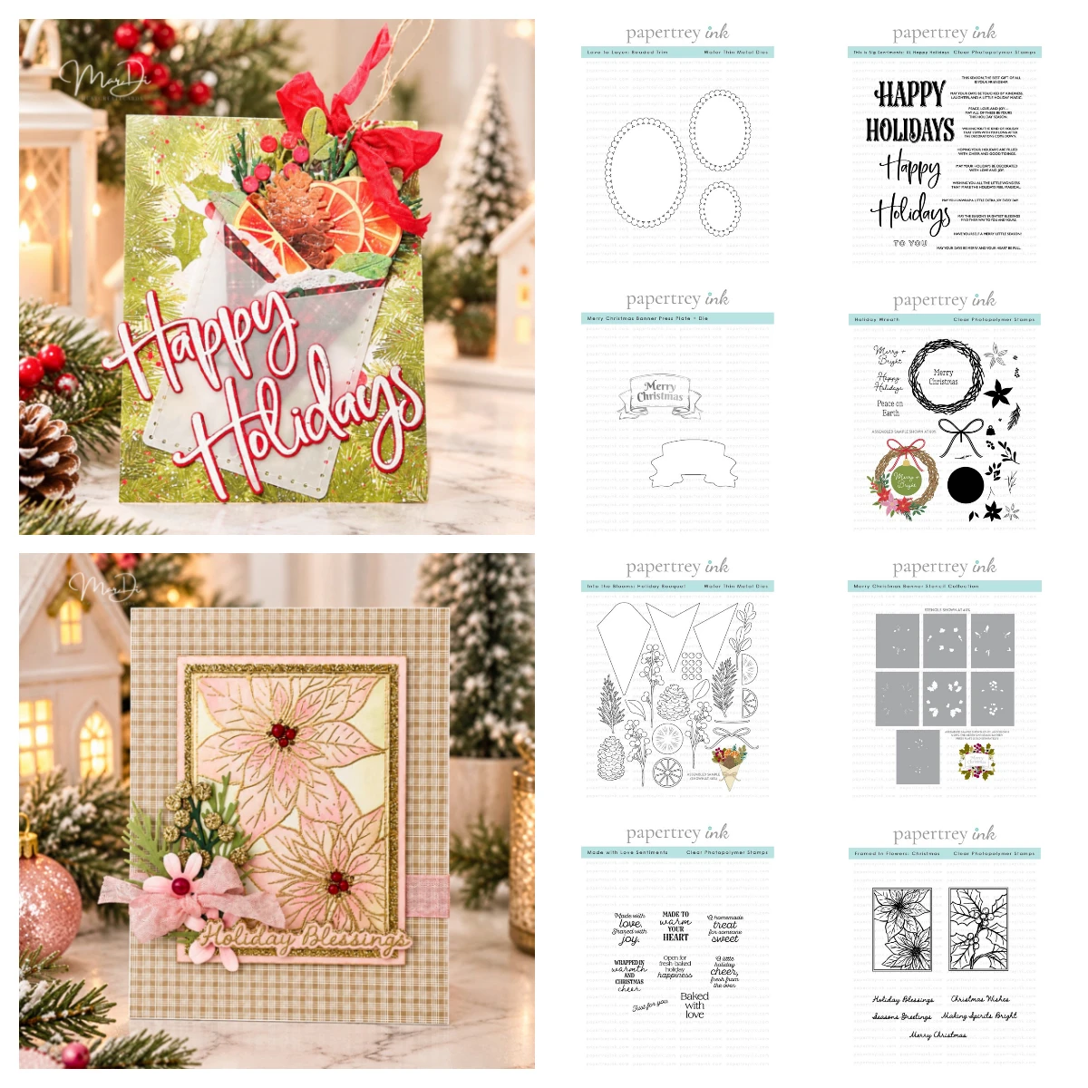 2026 Neue Cupful of Noel Metall-Stanzformen Stempel Schablone Heißfolie DIY Scrapbooking Tagebuch Dekoration Prägung Weihnachtskarte
