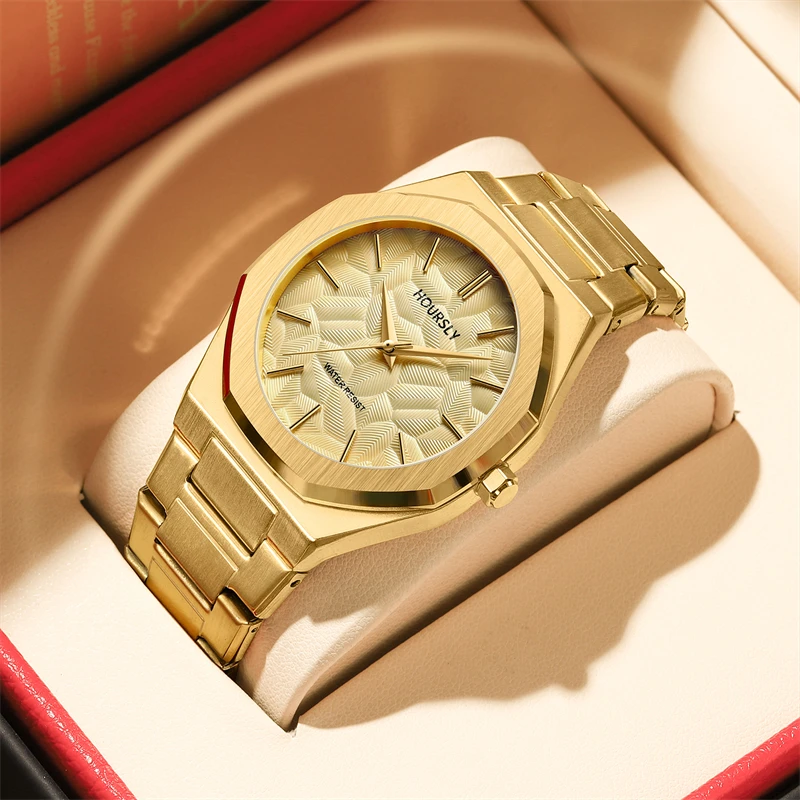 

Original Top Brand All Black Stainless Steel Men's Wristwatch Classic Business Waterproof Japan Movement Handsome Watch For Men