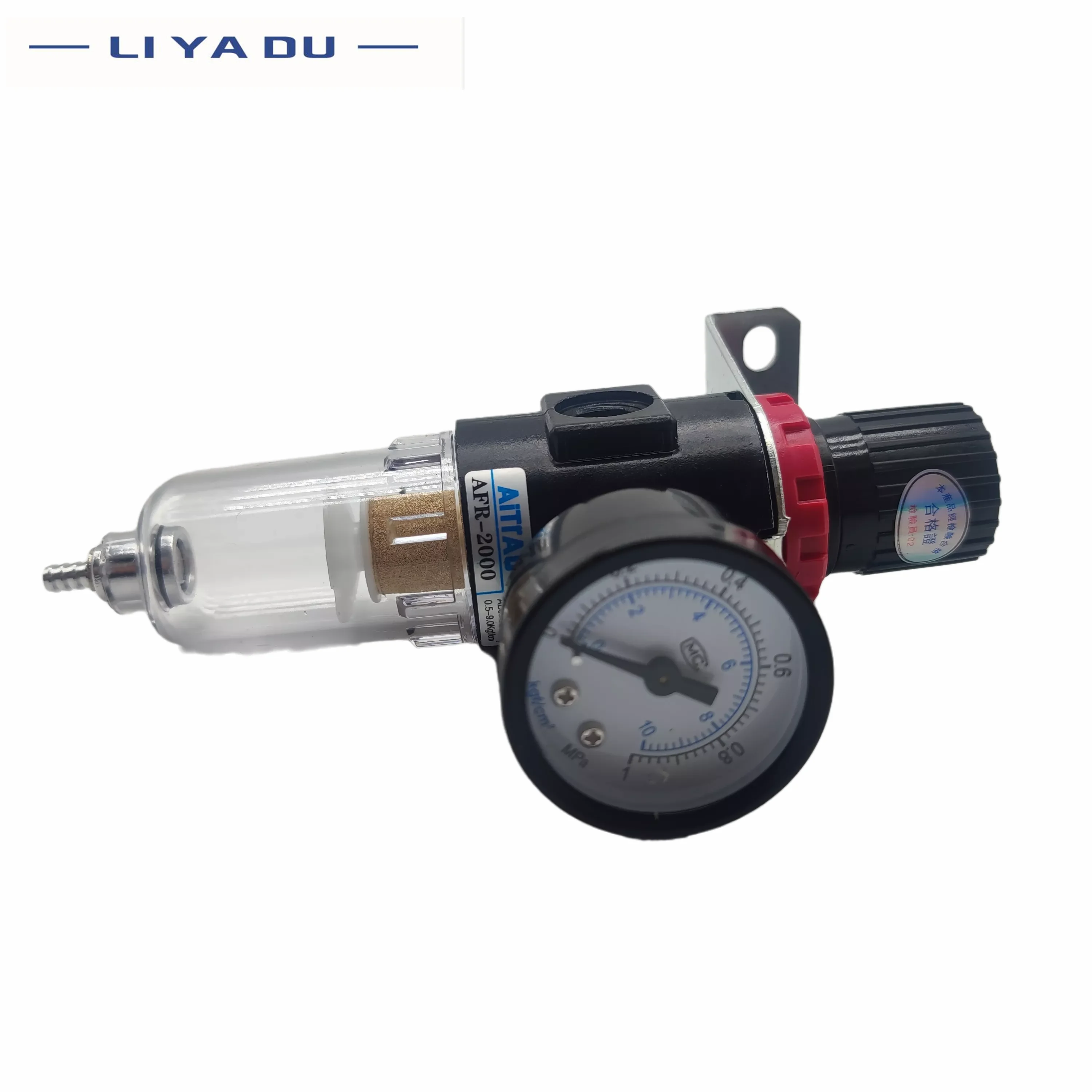 Pneumatic Filter Air AFR2000 Treatment Unit Pressure Regulator Compressor Reducing Valve Oil Water Separation Gauge Switch