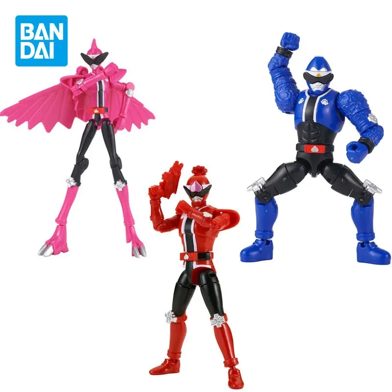 

Bandai Genuine Soft Glue Avataro Sentai Donbrothers Brother Joints Movable Anime Action Figures Toys for Boys Girls Kids Gifts