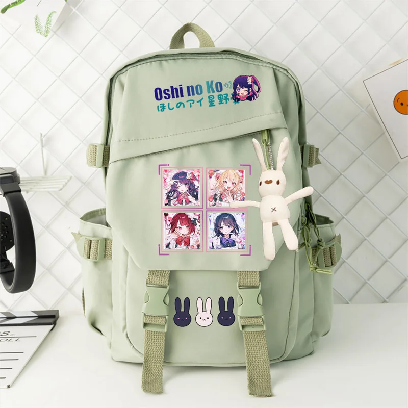 

Anime OSHI NO KO Hoshino Ai Backpacks Teenarges Schoolbag Bookbag Boys Girls Fashion Outdoor Shoulder Laptop Bags Mochila