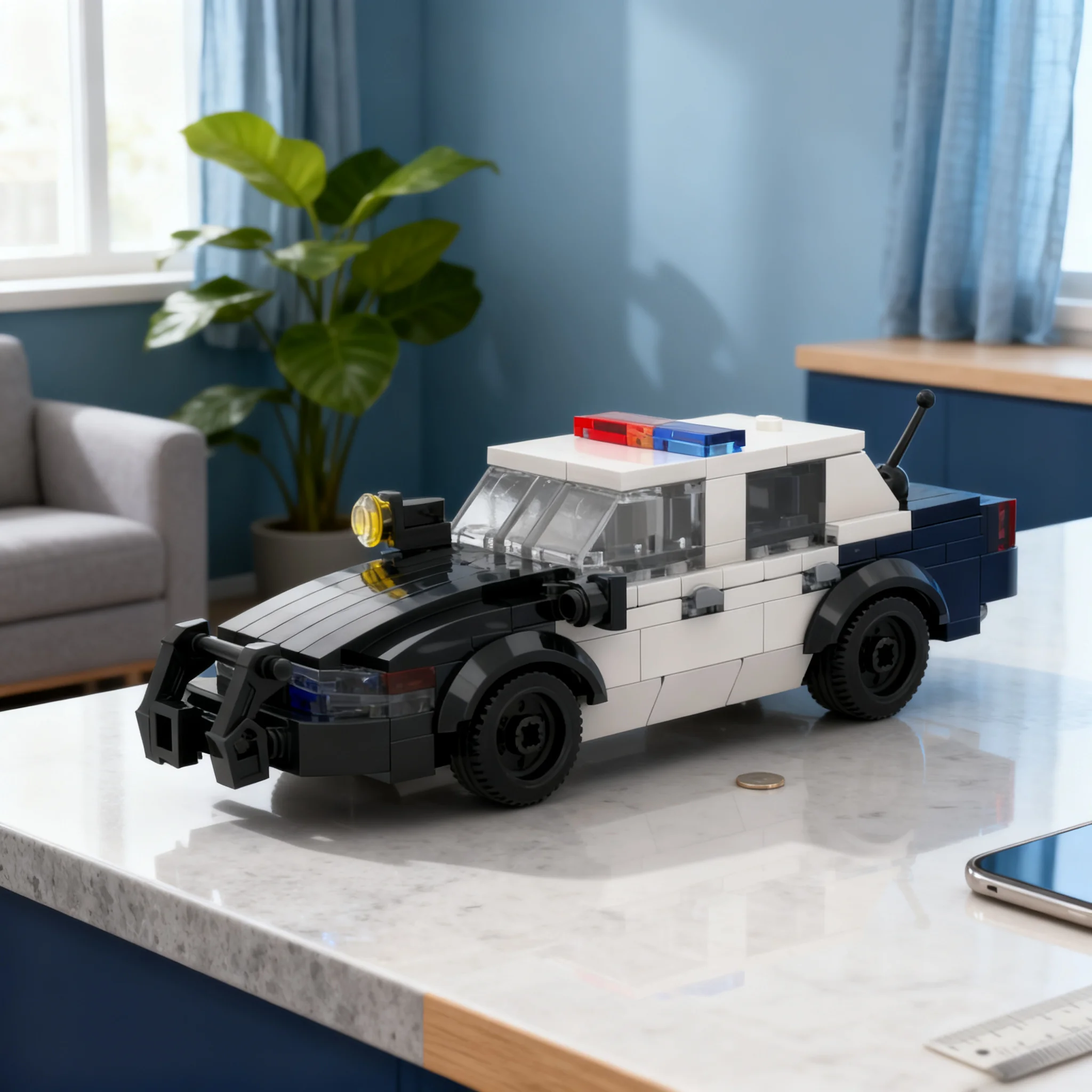 Kids Toys Victoria - 220pcs MOC Crown Victoria Police Interceptor