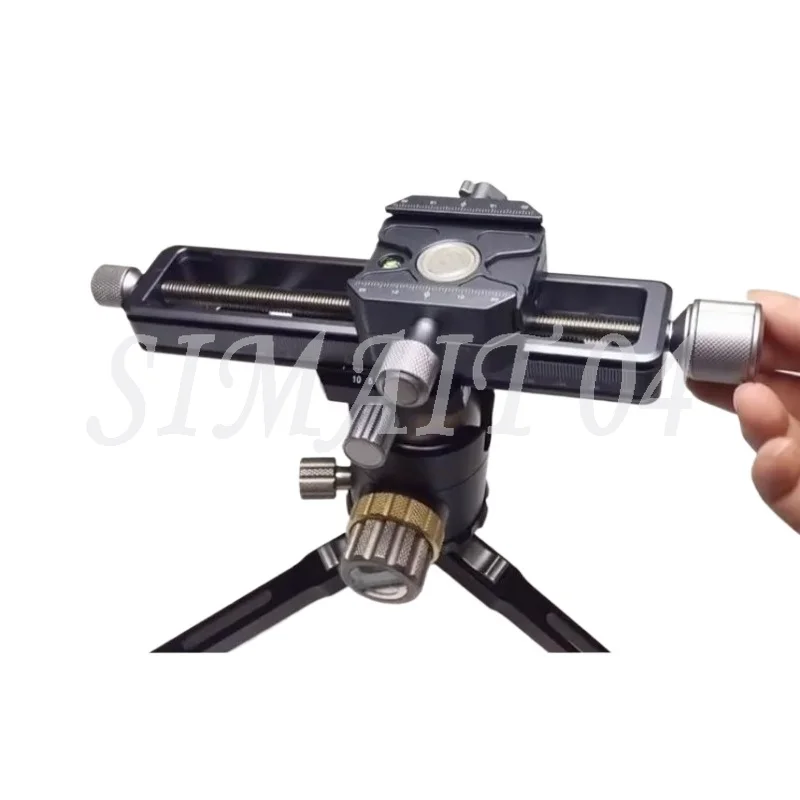 Macro Gimbal Guide Rail, Portable Desktop Shooting Slide Rail Micro-shift Time-lapse Video