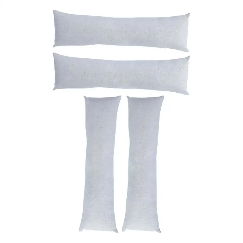 

31BB Linen Jewelry Display Cushion Set of 4 Length Pillows for Bangle Storage