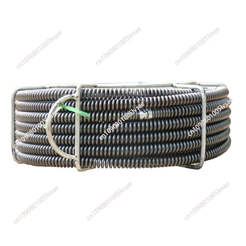 Household electric pipe dredging machine sewer tool steel wire kitchen toilet toilet clog