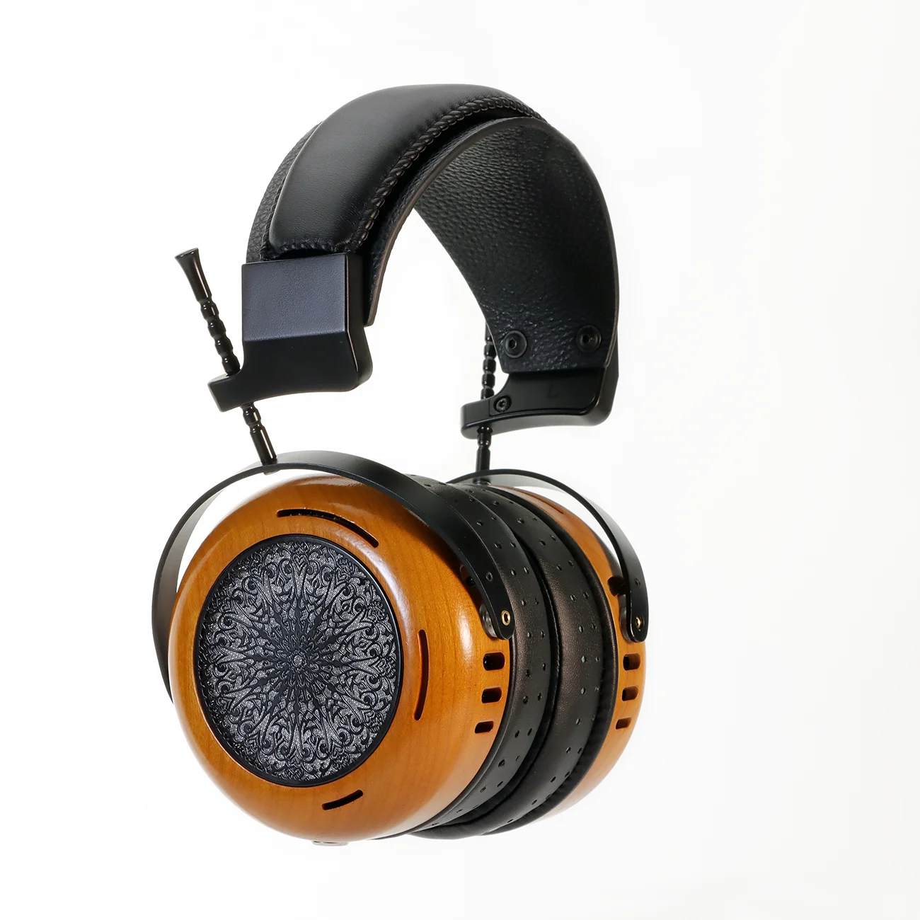 

Geekyaudio Full-Size Closed-Back Open-Back Over-Ear Dynamic Wooden Hifi Monitor Studio Stereo Bass Audiophiles Headphone