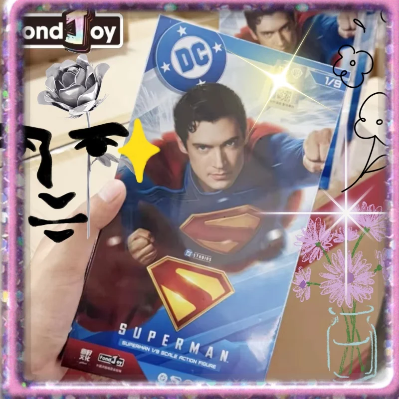 

В наличии 2025 оригинальная фигурка Супермена Fondjoy David Corenswet 1/9, новая фигурка Супермена, подвижная игрушка из ПВХ, подарок для мальчика