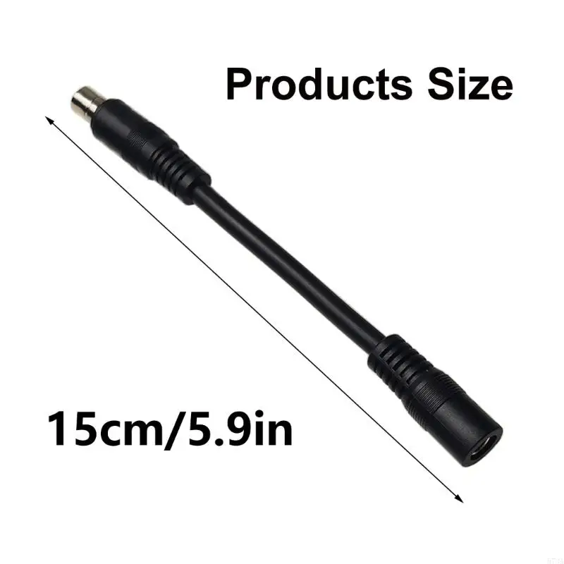 573A DC5521 إلى سلك محول DC8020 لتوصيل بطاريات التخزين الكهروضوئية