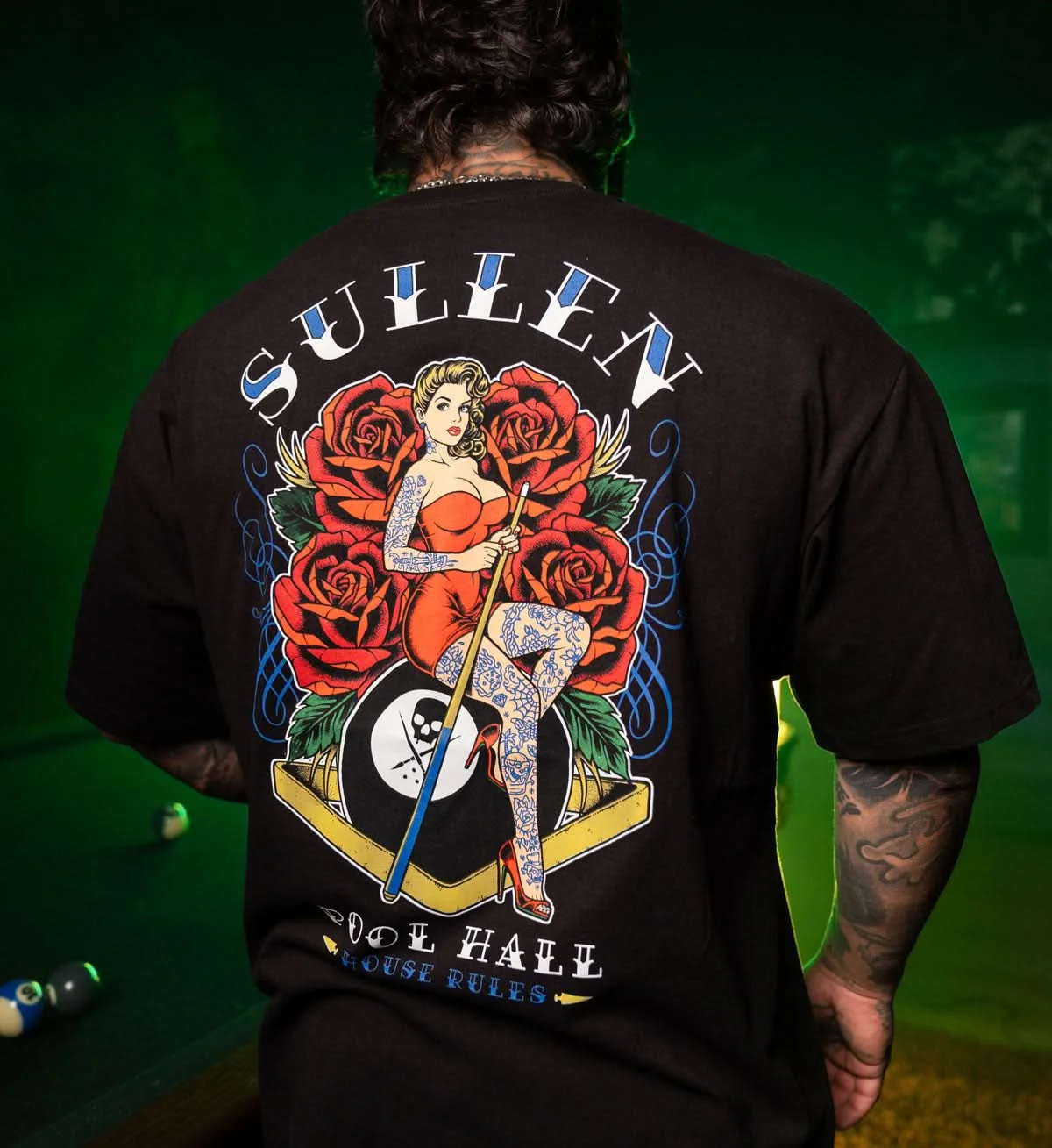 House Rules Standard Tattoo Art Street Trend Fashion Casual T-Shirt Men's and Women's Luxury Brand Top
