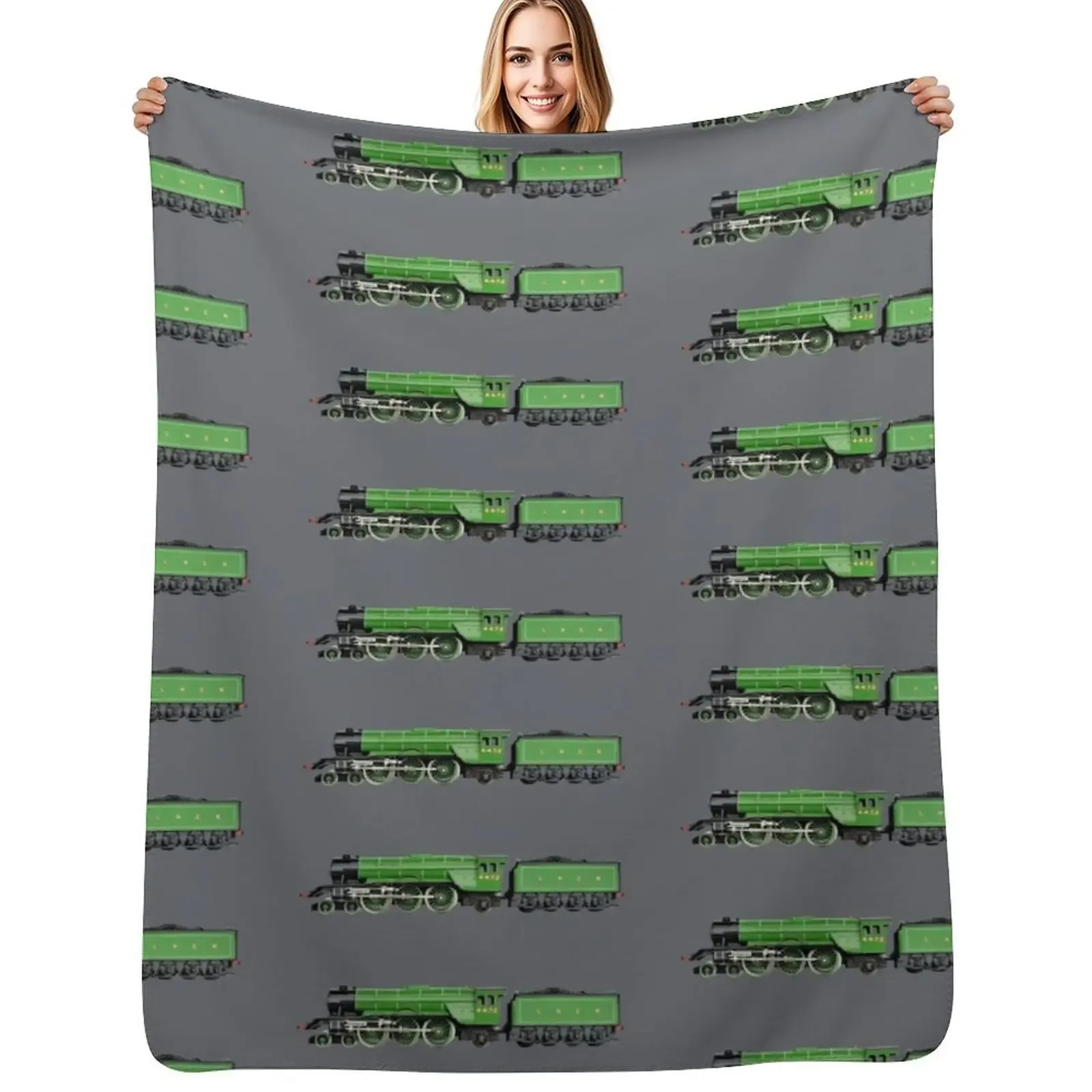 

Flying Scotsman Throw Blanket Decorative Throw Bed Fashionable Moving Blanket
