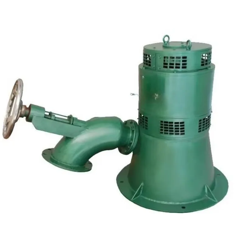 Brushless Hydro Generator, Double Jet Oblique Impact Water Turbine, 110-480V