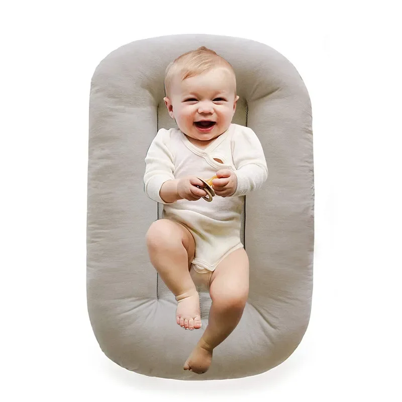 75x45x9cm Newborn Sleeping Baby Crib Nest Lounger Portable Snuggle Infant Nest Bed Boys Girls Baby Playpens Cribs for Babies