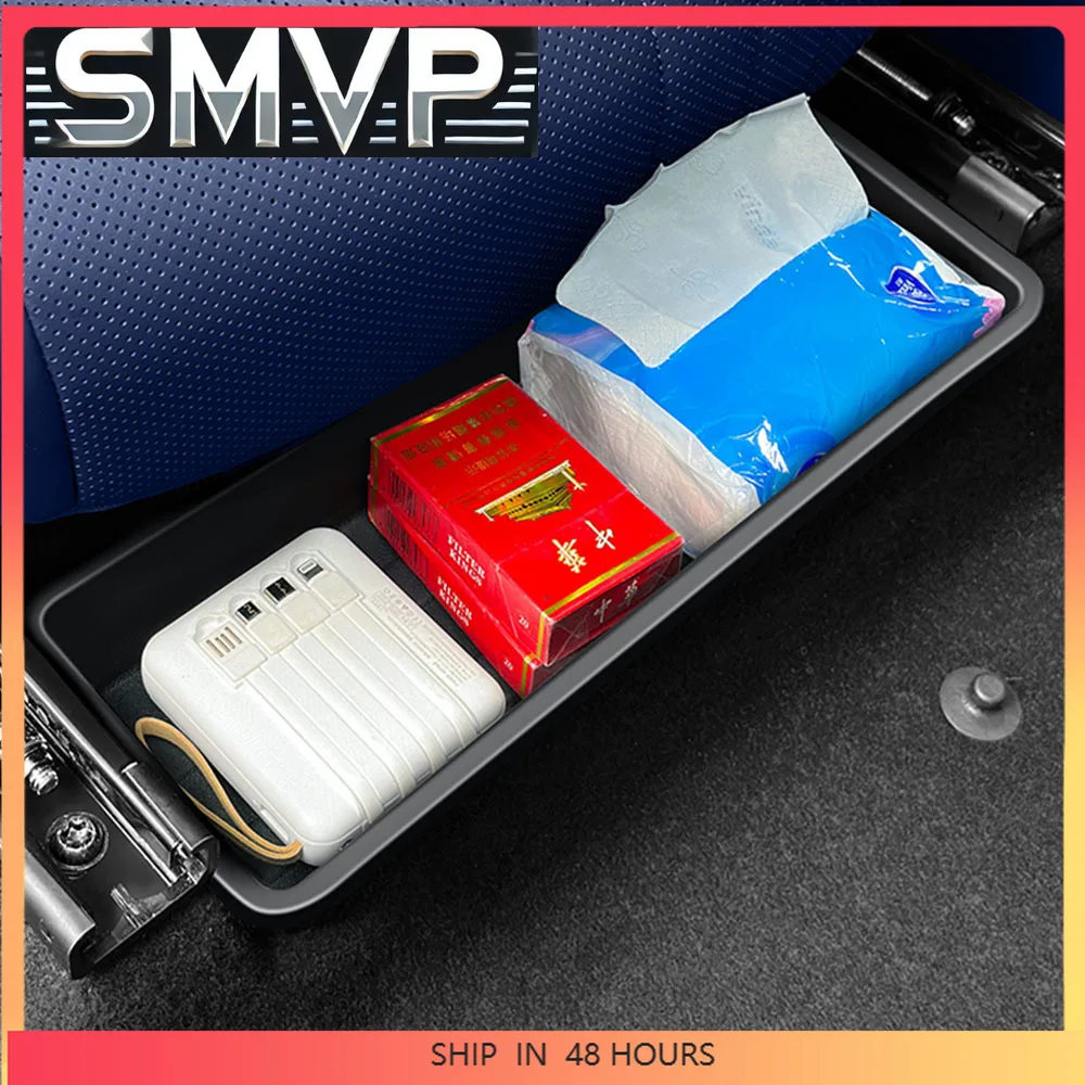 

New For Geely EX5 Galaxy E5 2024 2025 2026 Under Seat Storage Box ABS Material Interior Modification Supplies Concealed Installa