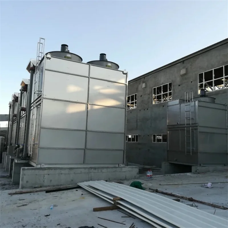 Customized intelligent temperature control closed type processing Closed cooling tower Square cooling tower for industrial equip