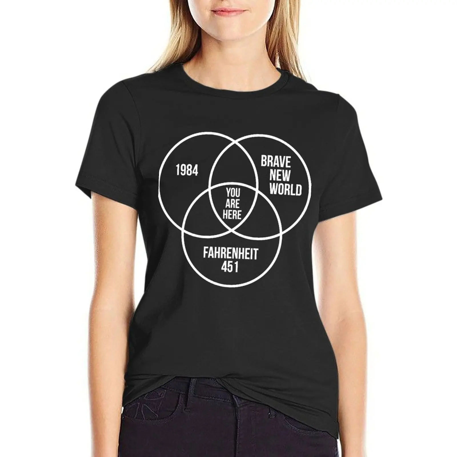 

1984 Brave Conspiracy For Fans T-Shirt plus sizes lady clothes tops anime clothes Women t shirt