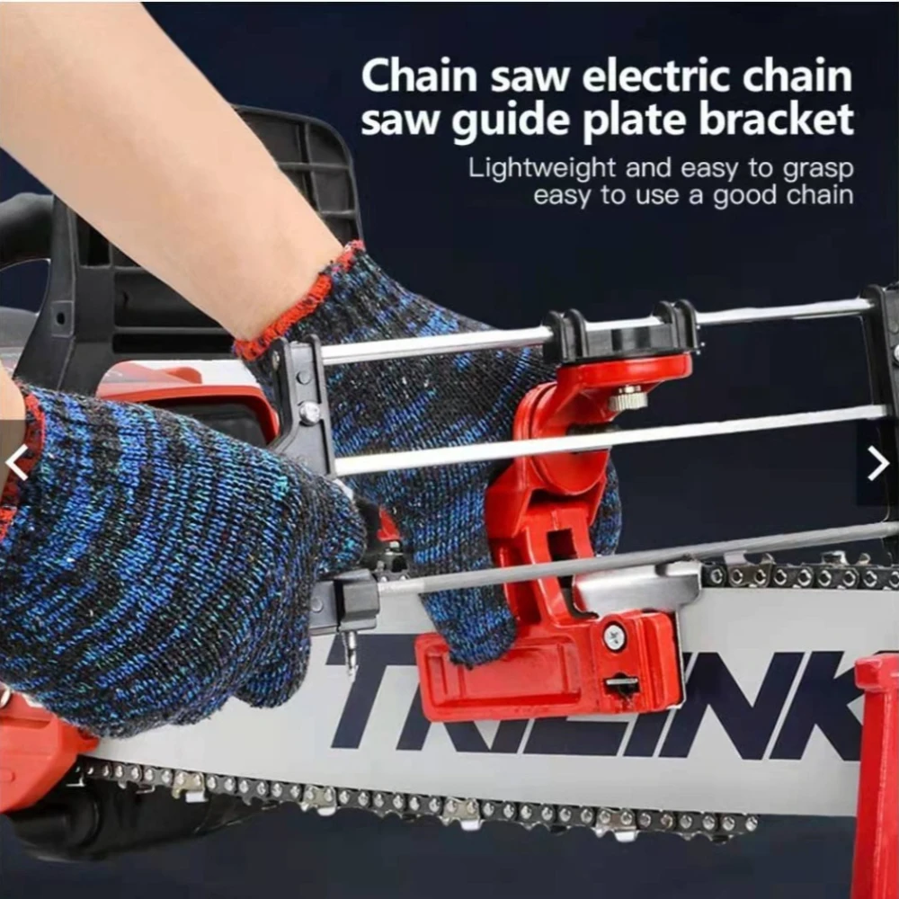 Picture 3: Manual Chainsaw Sharpener Saw Sharpen Tool Garden Tools Easy Use Chain File