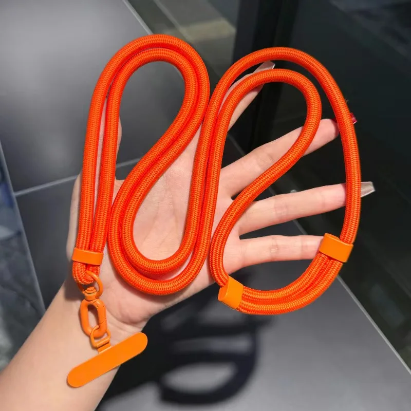 Universell Verstellbares Handy-Umhängeband Halskette mit Clip Langlebiges und Robustes Anti-Verlust-Handyband