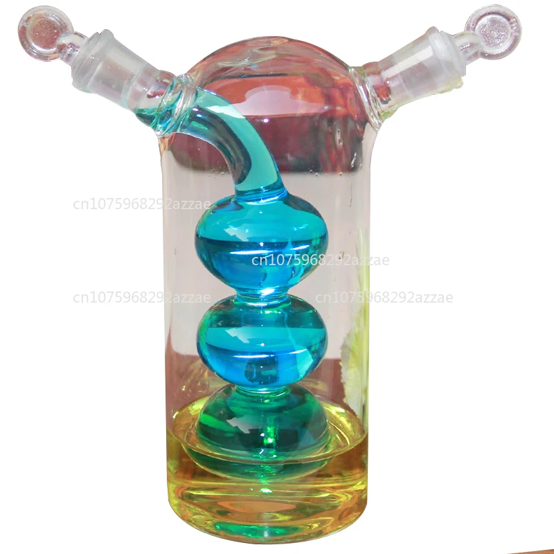 

Kitchen supplies, glass double-layer seasoning jars, hand-blown glass bottles