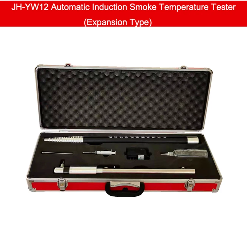 JH-YW12 Two-in-one Fire Smoke Temperature Tester Testing Tool for  Alarm  Detection
