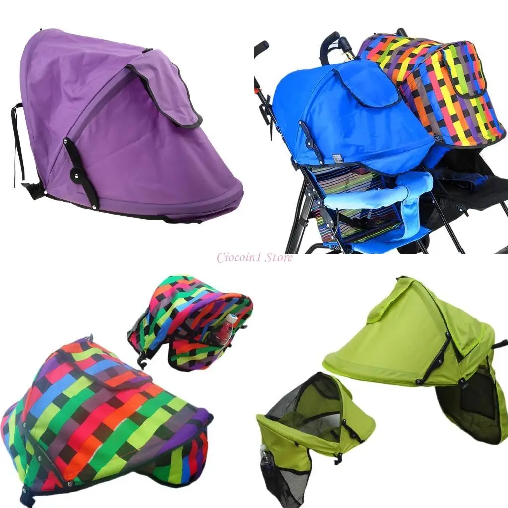 

Y1UB Baby Коляска Sunshades Cover Cup Cover Dram Universal Sunproof Cover Baby Travelgear