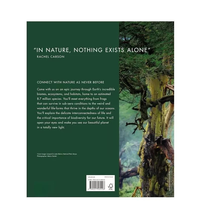 Habitat: Discover Earth's Precious Wild Places, Original, English, Illustrated Picture Book for Children, Imported Book