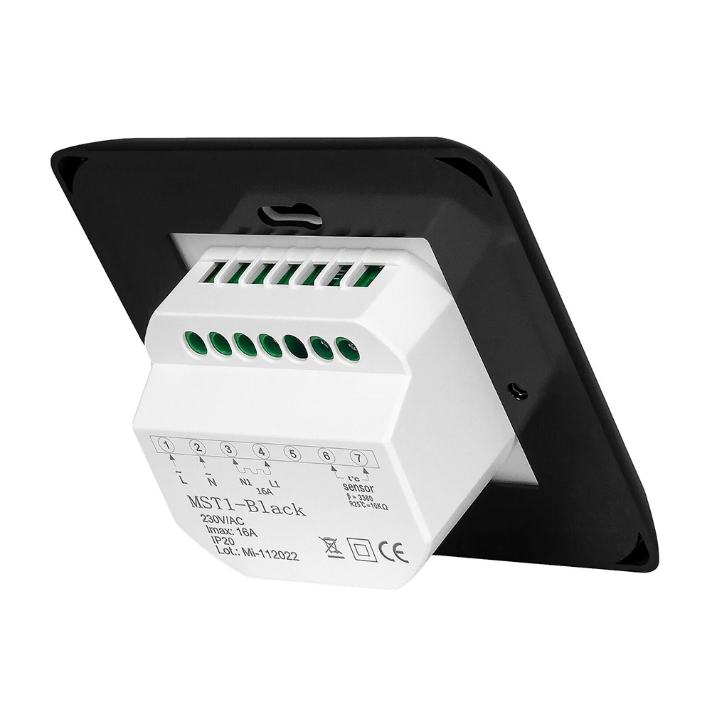 

Аксессуары, нагревательные детали термостата, 230 В, черные фитинги, сменный регулятор температуры с датчиком заземления