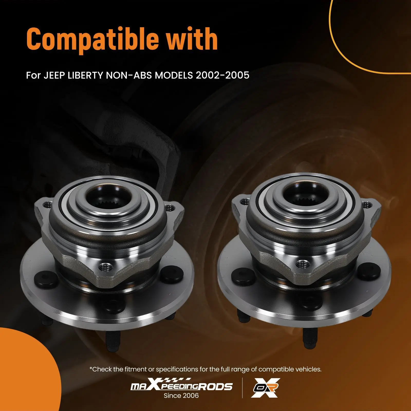 Front Wheel Hub Bearing Assembly for JEEP LIBERTY 02-05 513178 951-024