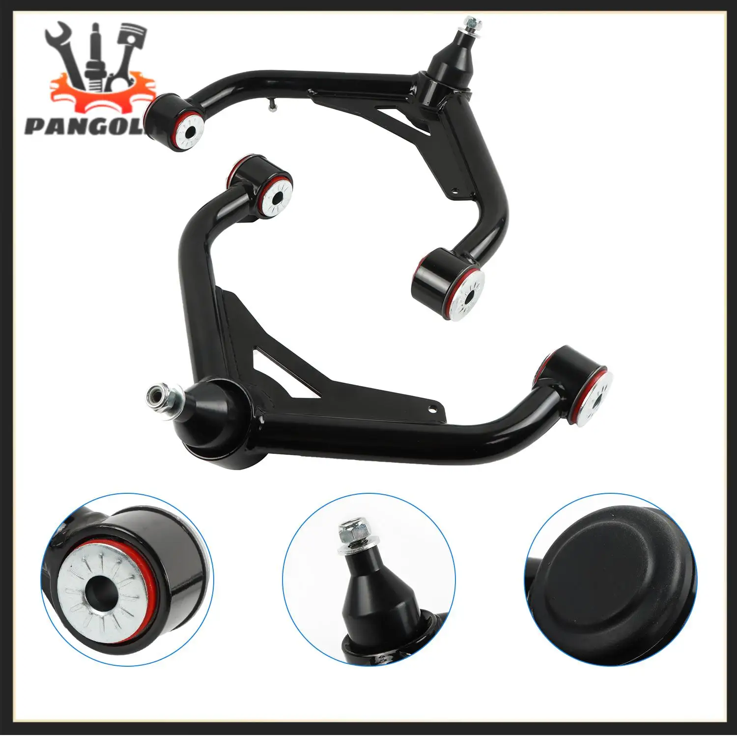 

2-4 Inch Lift Front Upper Control Arms For Chevrolet Silverado GMC Sierra 2500 3500 HD 8-Lug 2000-2010 Chassis Control Arms Part