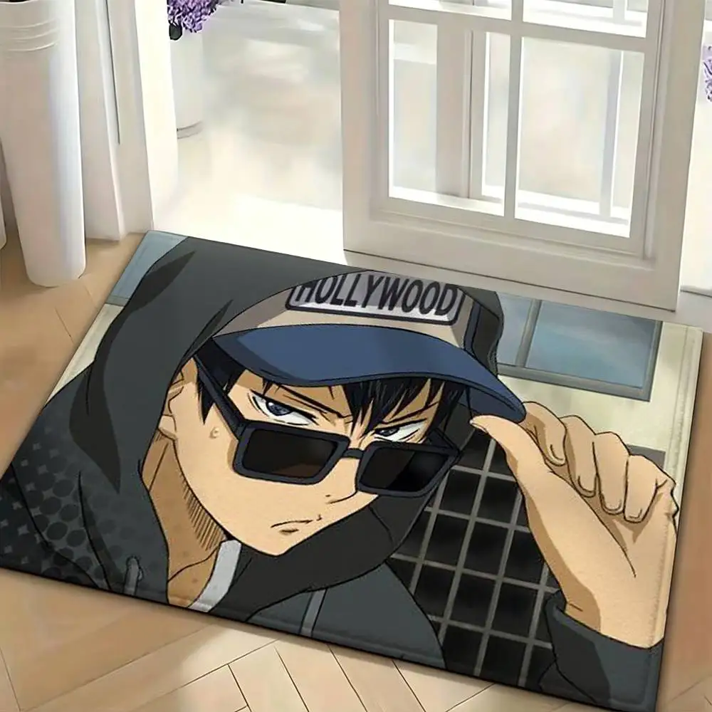 T-Tobio K-Kageyama Floor Mat Soft Non Slip for Entry Door Bathroom Indoor Home Decorative Carpet