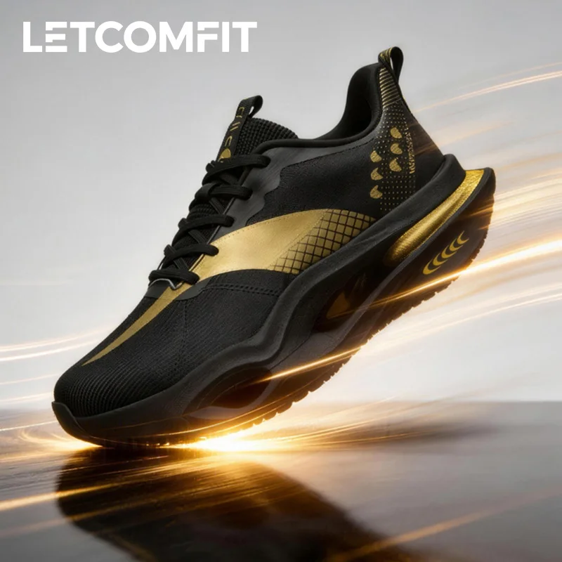 Men Women Lightweight Trail Running Shoes Carbon Plate TPU Rubber Sole Breathable Comfortable Hiking Jogging Anti-Slip Sneakers