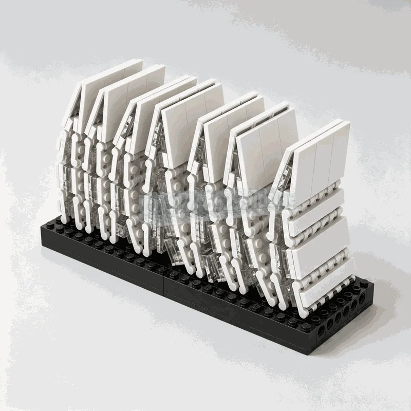 839PCS Foldable Cathedral Architecture Building Blocks Gothic Church Model DIY Assembly Creative Home Decoration Collection Gift