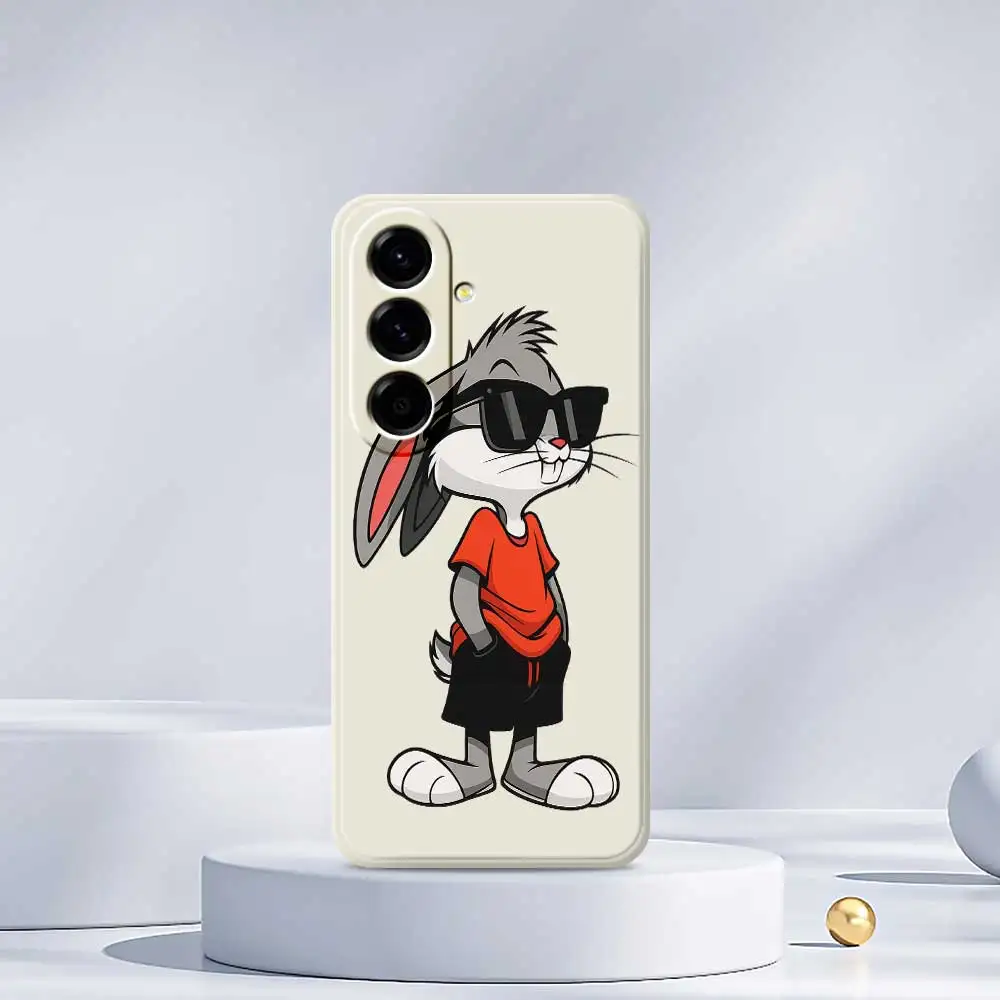 เคสโทรศัพท์ลายกระต่ายเท่ๆ สำหรับ Samsung Galaxy A56 A32 A23 A22 5G A32 A23 4G A55 A54 A53 A52 A51 A35 A34 A31 A25 A24 แบบนิ่ม