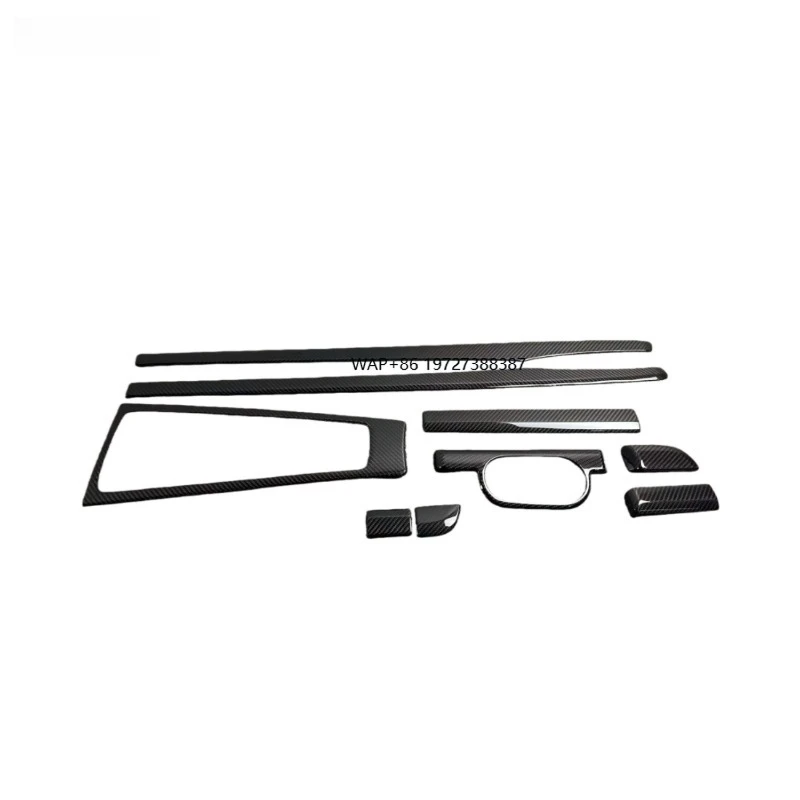 

Carbon Fiber Interior Trims Console Cover 718 Interior Panel for 718 981 Carbon Door Panel Dashboard Trim Interior Kits