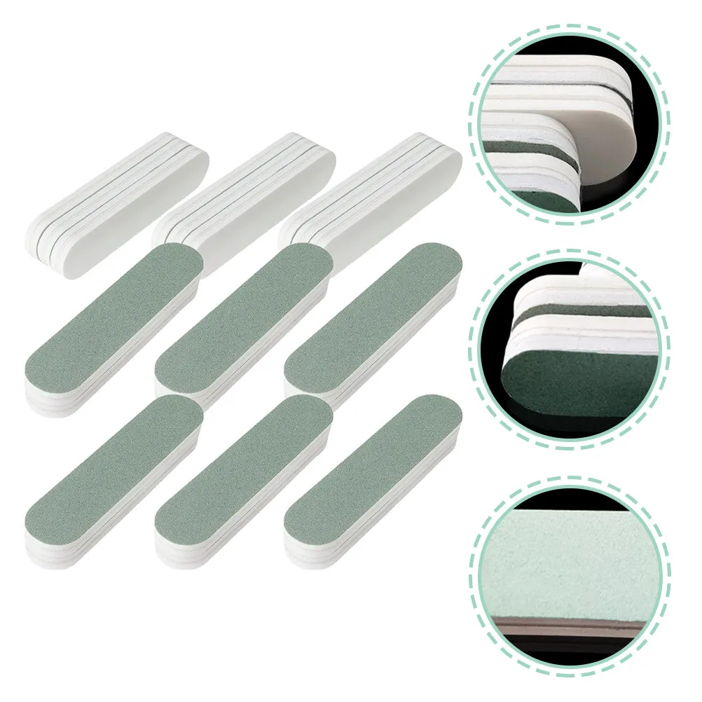 

30Pcs Nail Buffer Blocks Fine Grit File Strips for Smooth Shaping Polish Natural False Nails Manicure Supplies Kit
