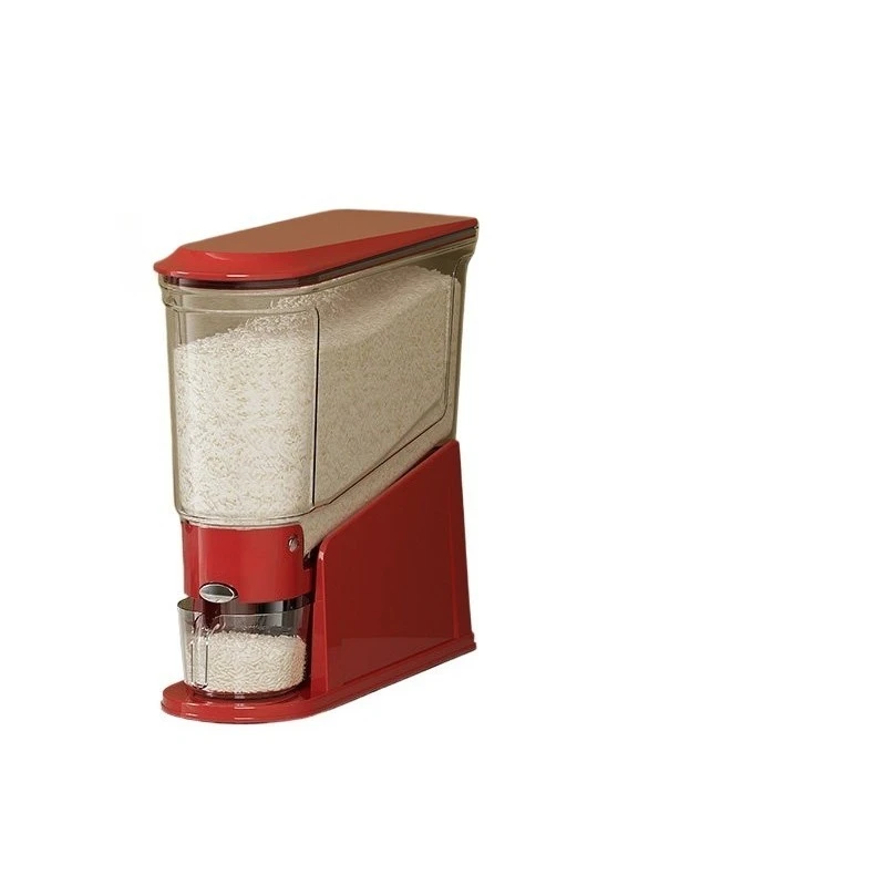 For Press-type Rice Bucket Household Insect-proof and Moisture-proof Sealed Food-grade Rice Box