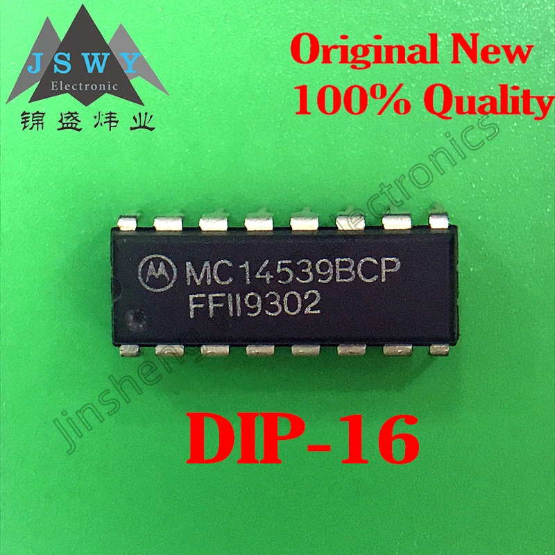 

(5/20pcs) MC14539BCP DIP-16 MC14539 / Dual 4 Select 1 Data Selector / Multiplexer Chip / Brand New Original Electronic