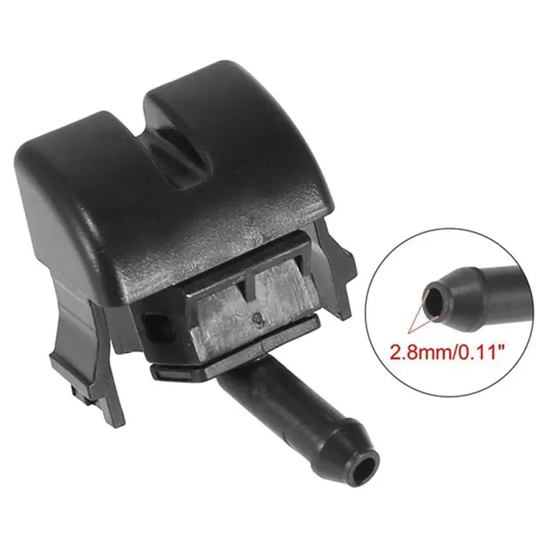 Reliable-2PCS Front Left&Right Windshield Heated Washer Sprayer Nozzle Jet 61668374367 61668374368 Parts Accessories For BMW 3 S