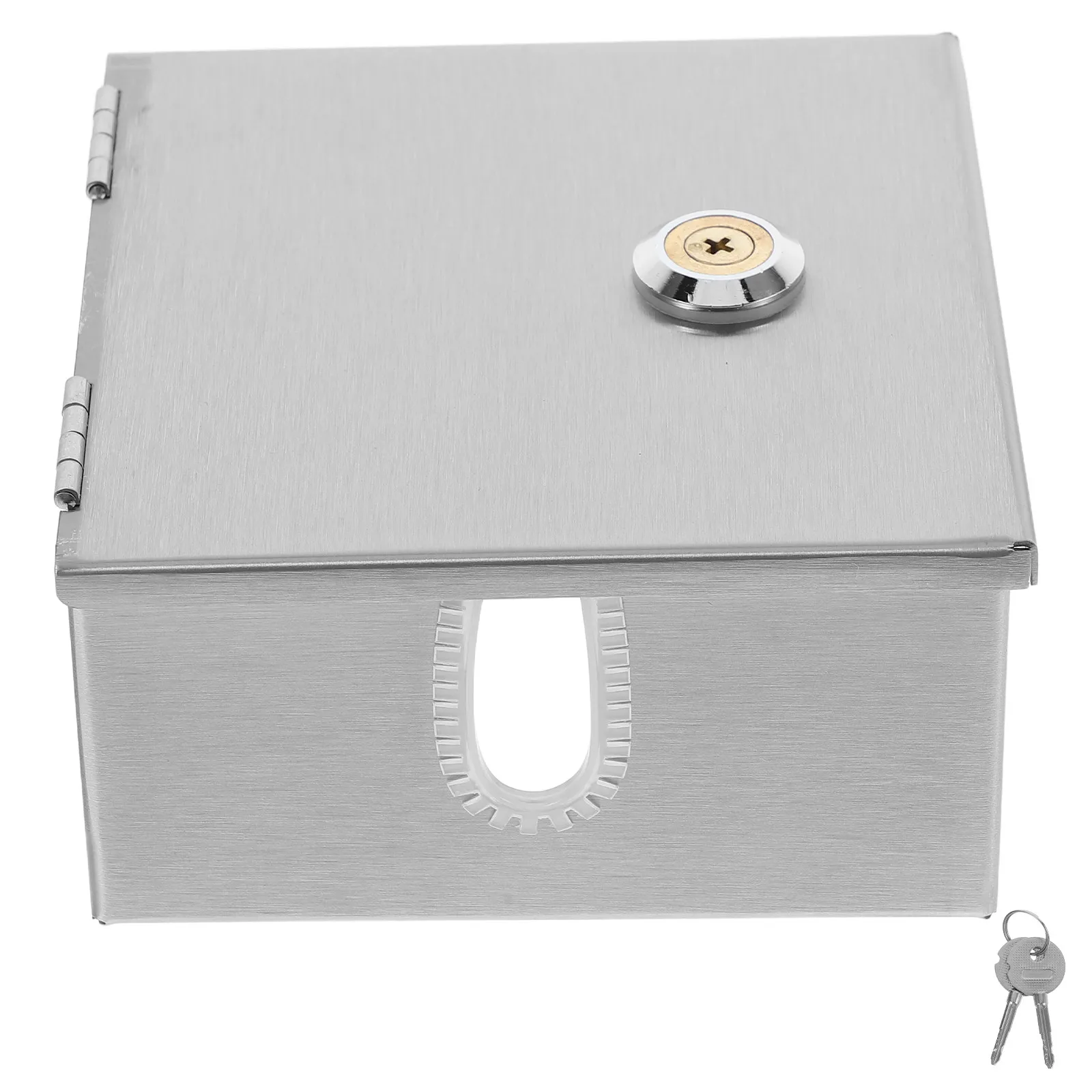 Stainless Steel Electrical Box Anti-Theft Weatherproof Outlet Protector Switch Cover for Home Office Ev Charging Safety