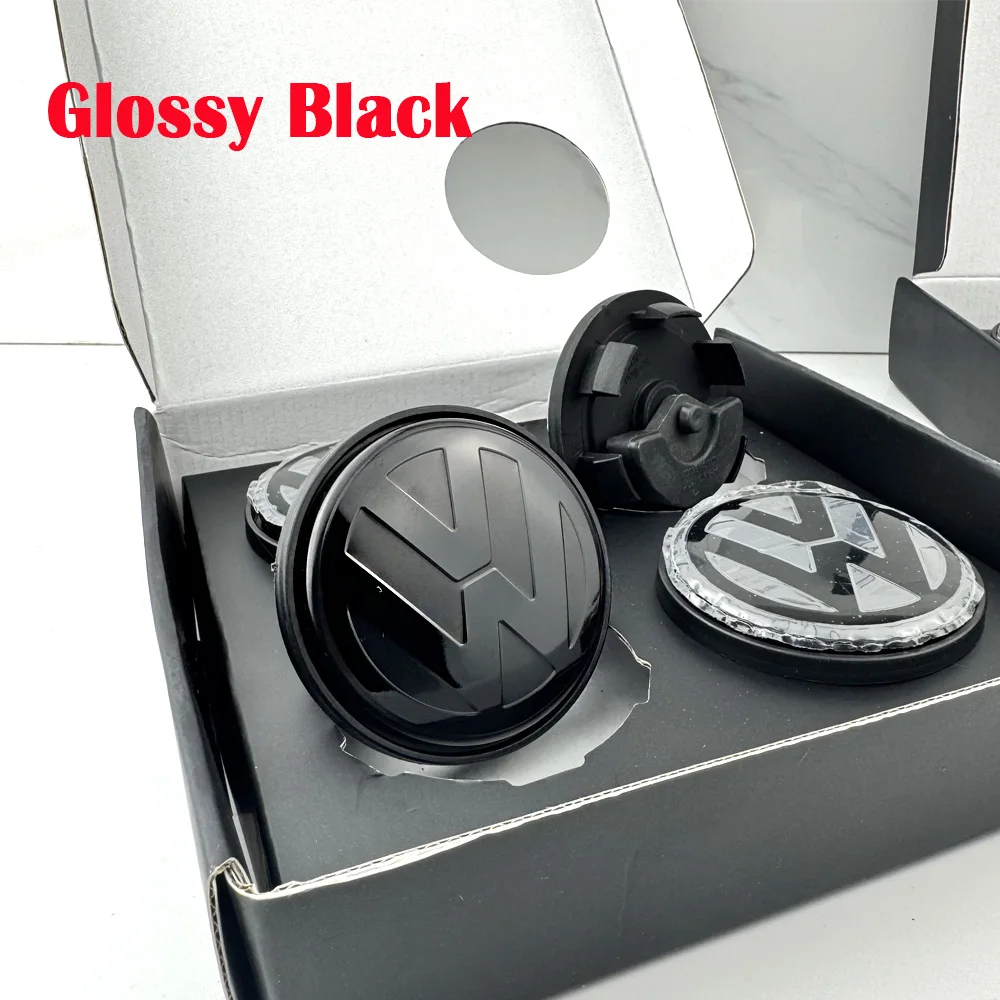 3B7601171 Floating Wheel Center Caps Hub Cover 4pcs 56mm 65mm For Volkswagen VW Golf 5 6 7 Passat B6 B7 B8 Tiguan Polo Jetta GTI image 3