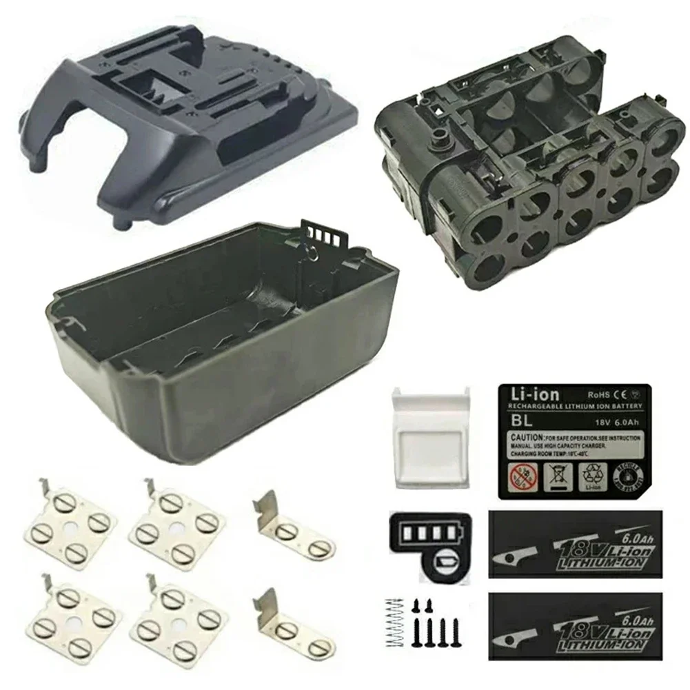 Battery Assembly Kit BL1890B Battery Case Battery Repair Battery Pack Component Compatible With BL1890B Easy To Assemble