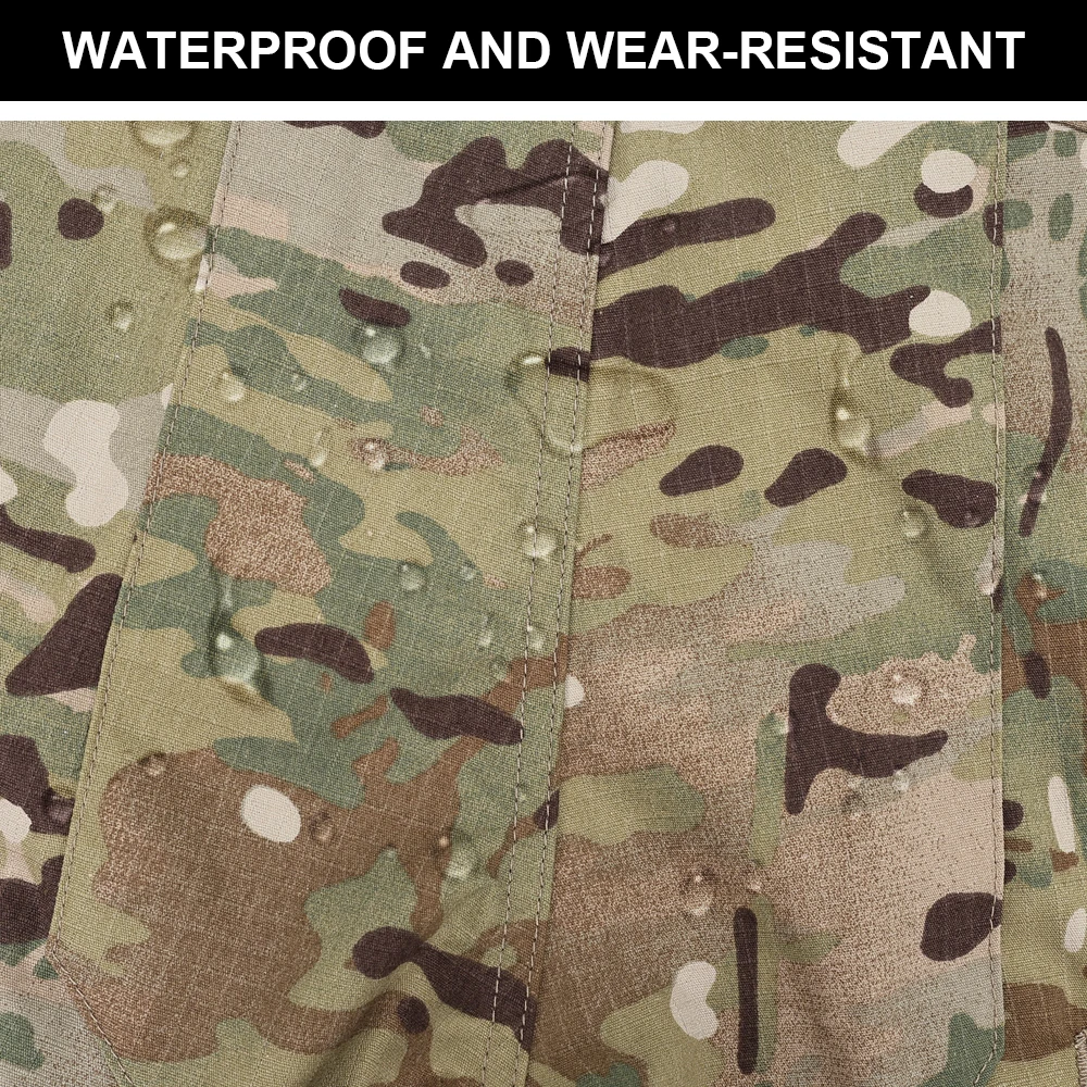 SINAIRSOFT G3 Kampfhose mit Knieschonern Taktische Hose MC Gen3 Outdoor Jagd Tarnkleidung – Detail 18