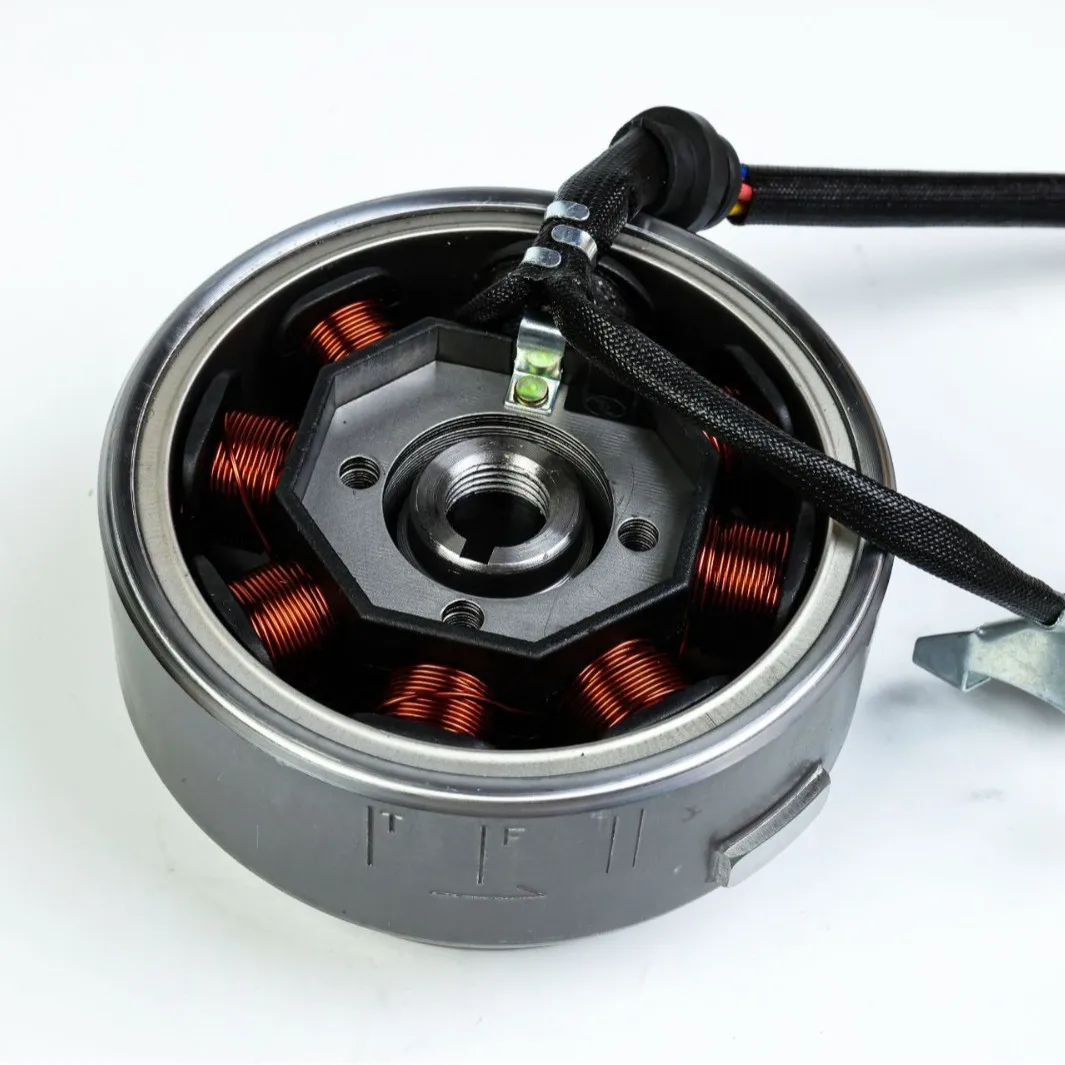 

Motorcycle scooter tricycle, magnetic cylinder 12 pole ignition system start-up motor relay universal parts