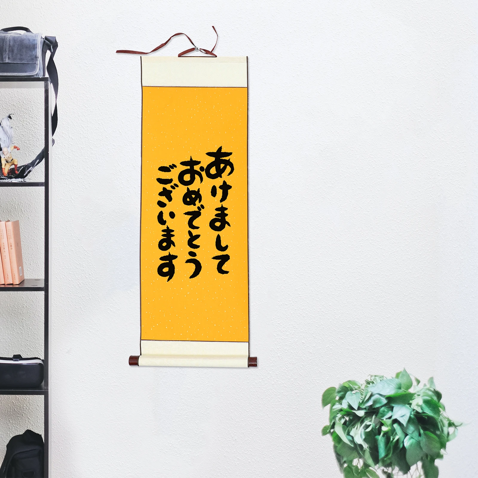 

French Painting and Rice Paper Blank Wall Scroll Chinese Calligraphy Coffee Supplies