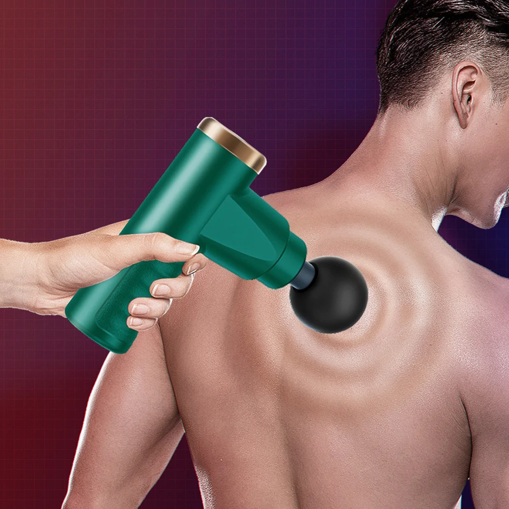 

Professional Deep Tissue Percussion Massage Gun for Athletes, Cordless Vibration Massage Device Helps Relieve Muscle Soreness an