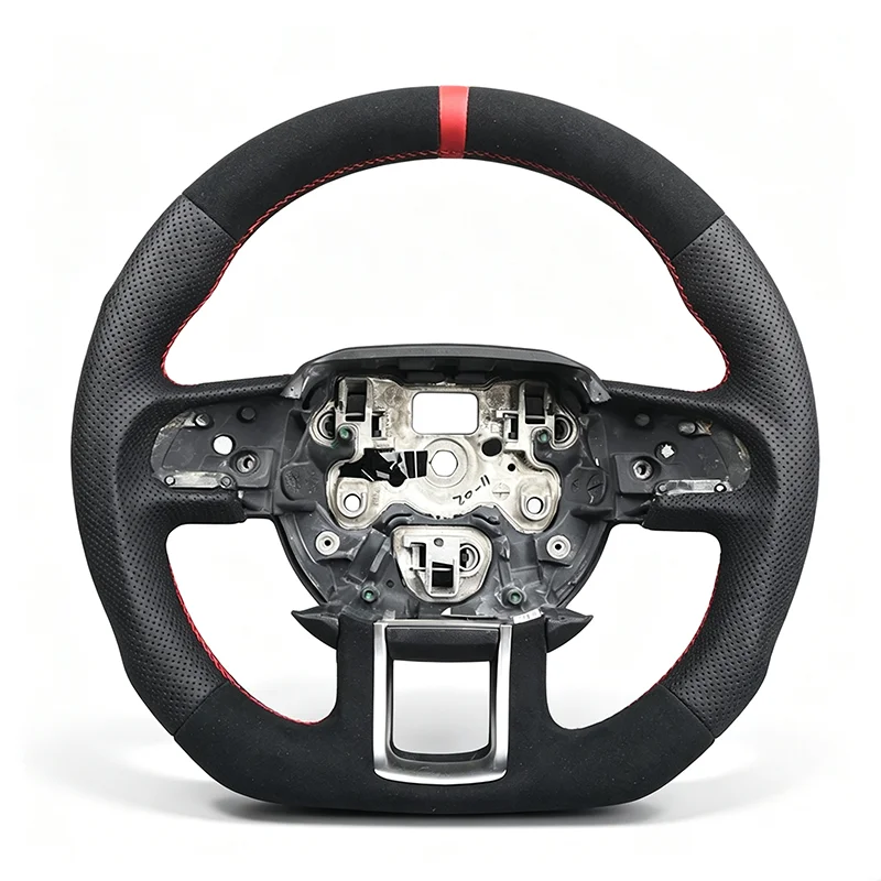 Custom Steering Wheel With Paddle Shifter Hole For Range Rover Evoque Racing Modified Steering Wheel