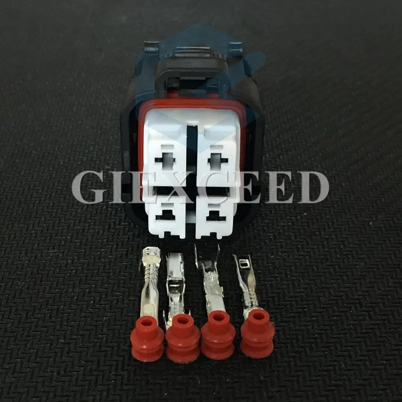 

2 комплекта, 4-контактный разъем переменного тока в сборе, автомобильный насос, разъем электрического топливного насоса для Toyota Mazda